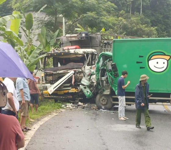 XE CHỞ HÀNG TAI NẠN 